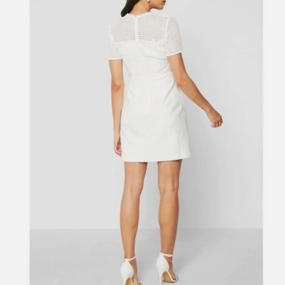 Reiss Freyda Short Sleeve Lace Dress Size 12 PLEASE READ